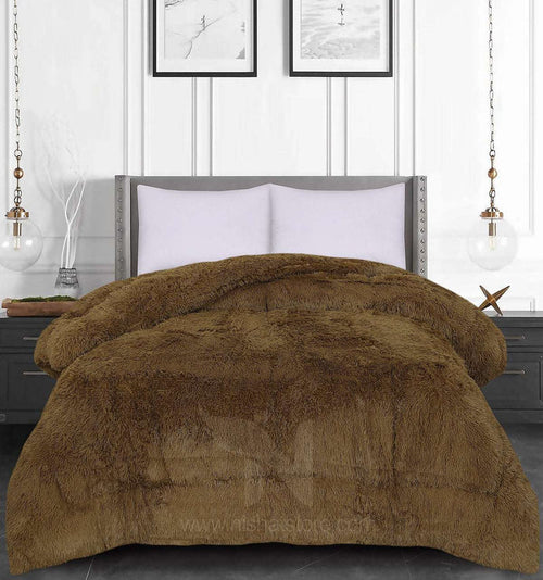 1 PC Double Fluffy Velvet Quilt NCS 171 - Nishat Creative Store