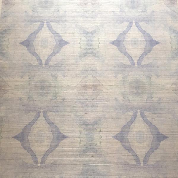10516 Bit of Blue B Grasscloth Wallcovering
