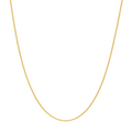 10K Yellow Gold 16 Inches Cable Chain