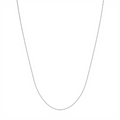 14K White Gold 18 Inches Box Chain