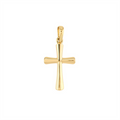 14K Yellow Gold Classic Cross Pendant