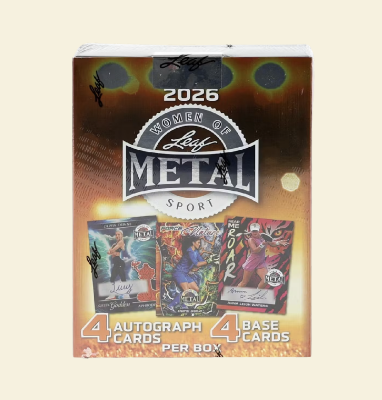 2026 Leaf Metal Women Of Sport Hobby Box