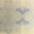 4116 Illusion Blue Grasscloth Wallcovering