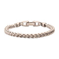 5mm Stainless Steel Sandblast Franco Chain Bracelet