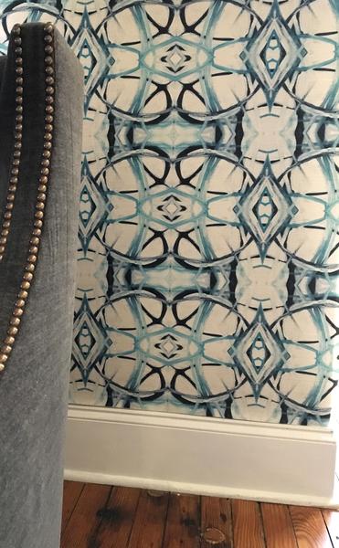 6314-3 Aqua Sisal Grasscloth Wallcovering