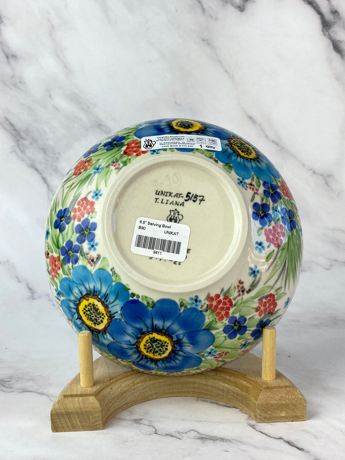 6.5" Unikat Serving Bowl - Shape B90 - Pattern U5157