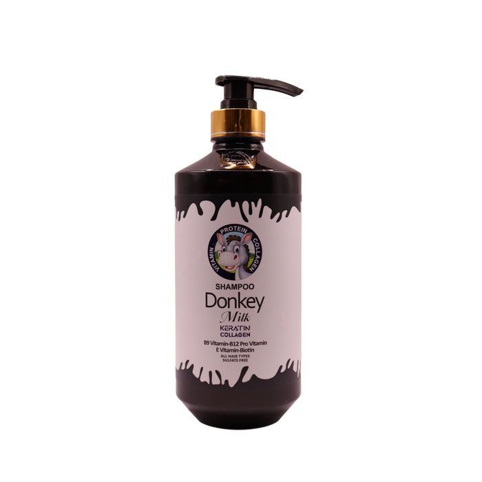 Șampon DONKEY cu lapte de măgăriță Keratina și Colagen 1000ml