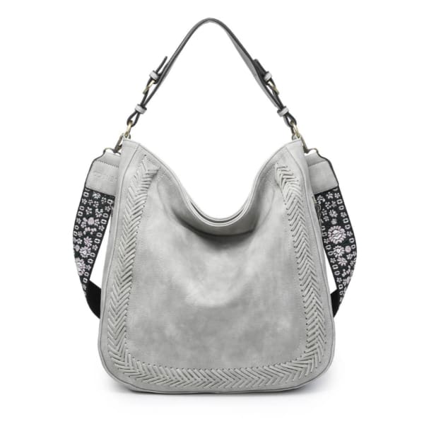 Aris Satchel Bag | Jen and Co. 🖤 - Grey - Handbags