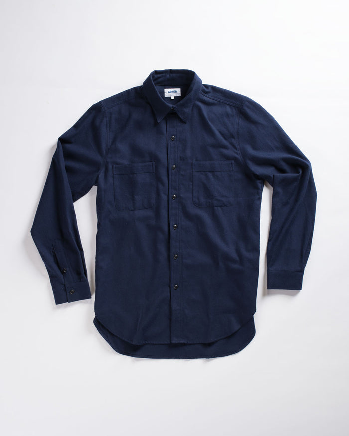 Armen Utility Shirt Navy