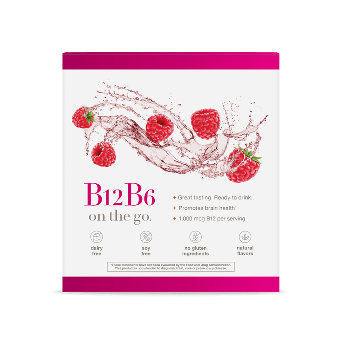 CTN.B12B6L.92028 Youtheory B12B6 Liquid Berry Flavor 12 ct Product Image - Right