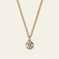 Large Bezel Necklace GIF