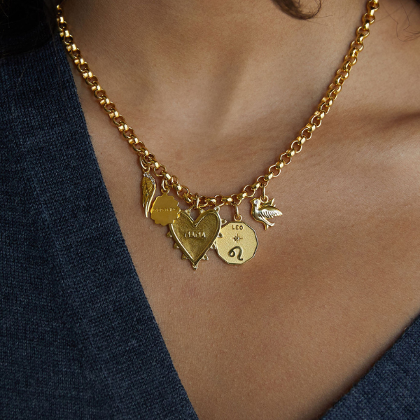 bird charm necklace