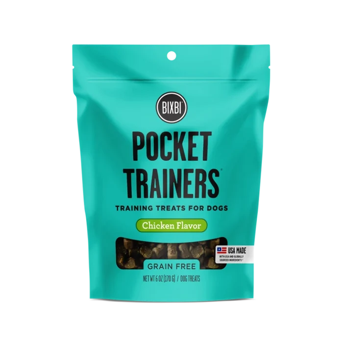 BIXBI® Pocket Trainers® for Dogs – Chicken Recipe Dog Treats