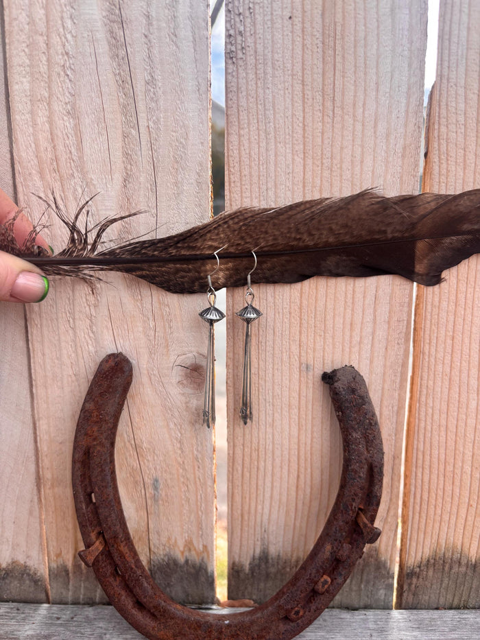 ✙ Bolo Tip Sterling Earrings