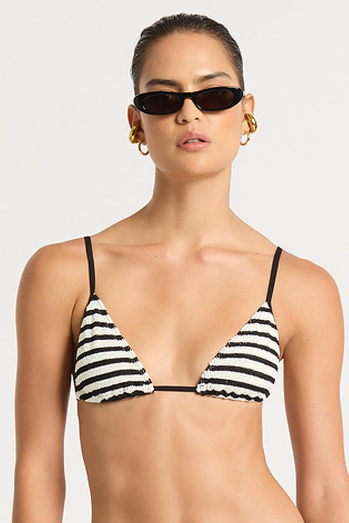 Bond-eye Luana Tri - Black Dot Stripe