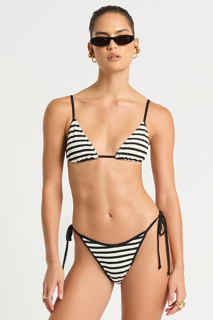 Bond-eye Luana Tri - Black Dot Stripe