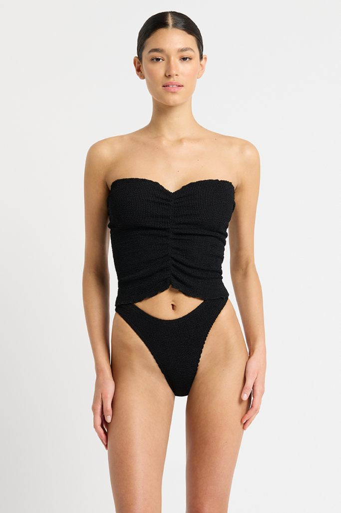 Bond-eye The Dara Skirt/Top - Black Eco