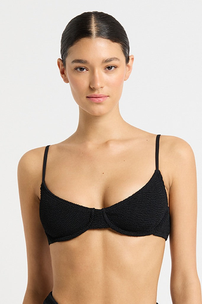 Bond-eye The Gracie Balconette - Black Eco