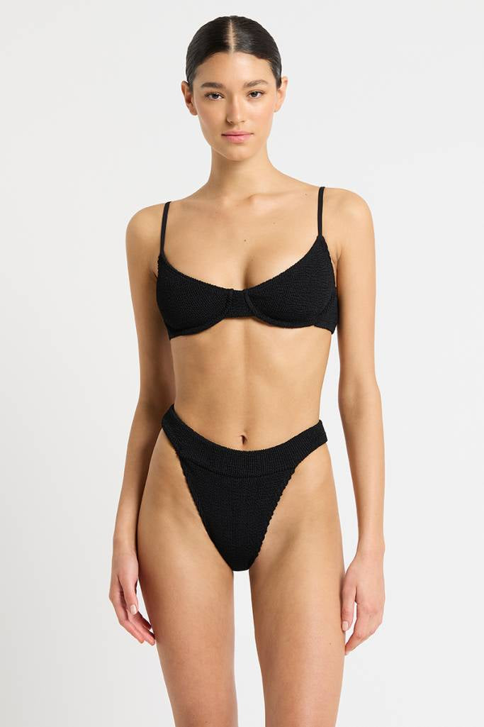 Bond-eye The Gracie Balconette - Black Eco
