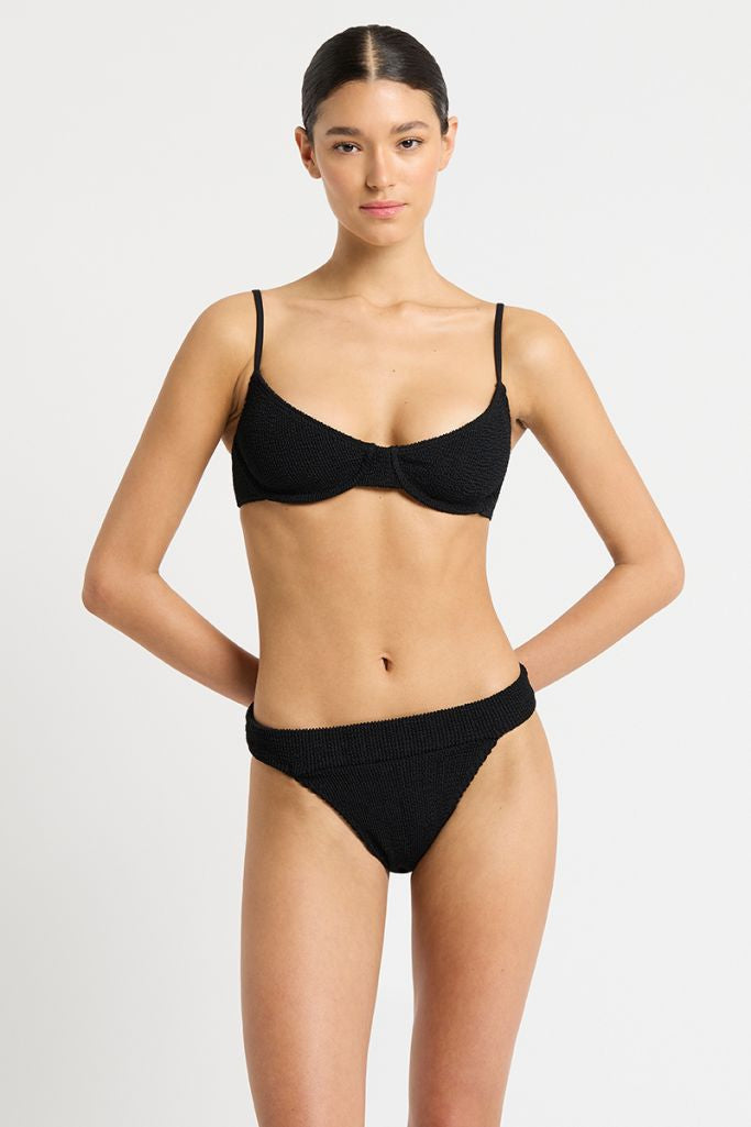 Bond-eye The Gracie Balconette - Black Eco