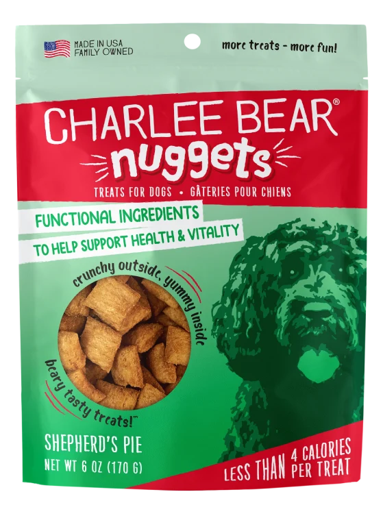 Charlee Bear Nuggets Health & Vitality Shepherds Pie Treats for Dogs