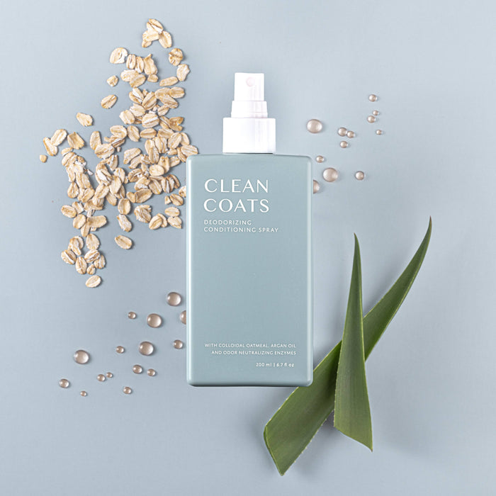Clean Coats - Dog Conditioning Spray & Deodorizer 2 in 1 For Smelly Dogs