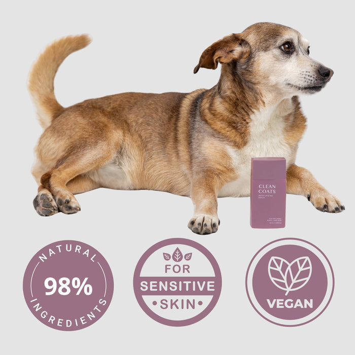 Clean Coats - Dog Moisturizing Serum for Paws & Noses - Fast Absorbing