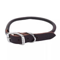 Coastal Pet Products Circle T Latigo Leather Round Dog Collar