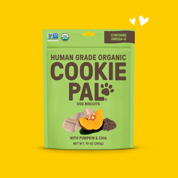 Cookie Pal Pumpkin & Chia Biscuits Dog Treats