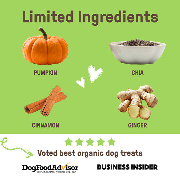 Cookie Pal Pumpkin & Chia Biscuits Dog Treats