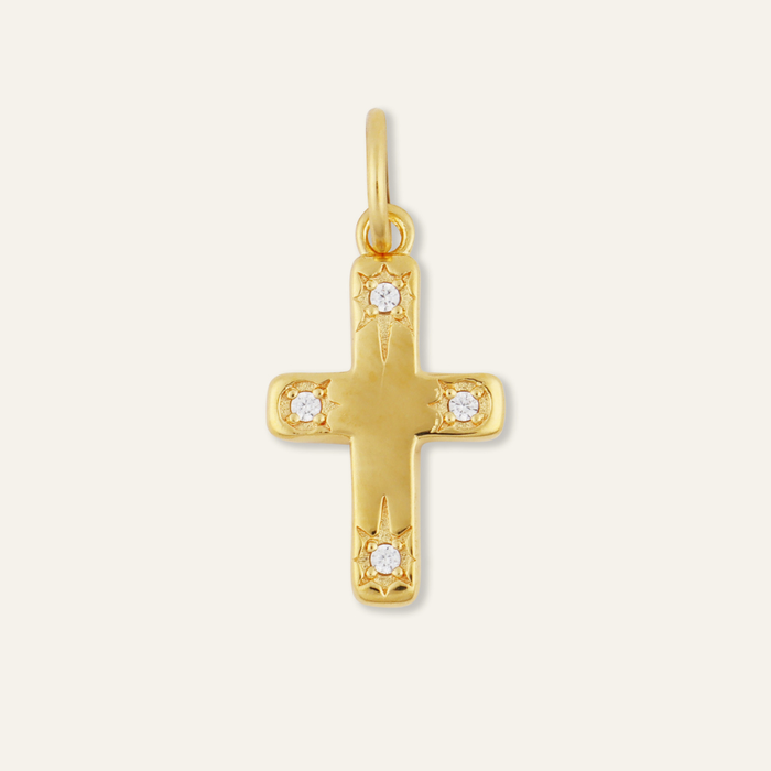 Cosmos Cross Charm