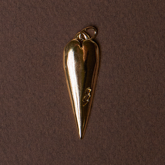 Cracked Heart Charm (Small)