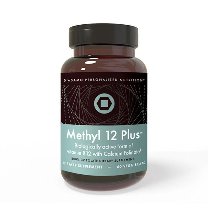 D'Adamo Methyl 12 Plus 60 Vcaps - The Oasis of Health