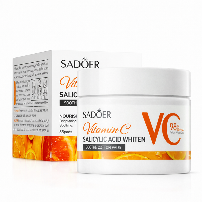 Dischetele tonice SADOER Vitamin C cu Acid Salicilic 55buc SD481191