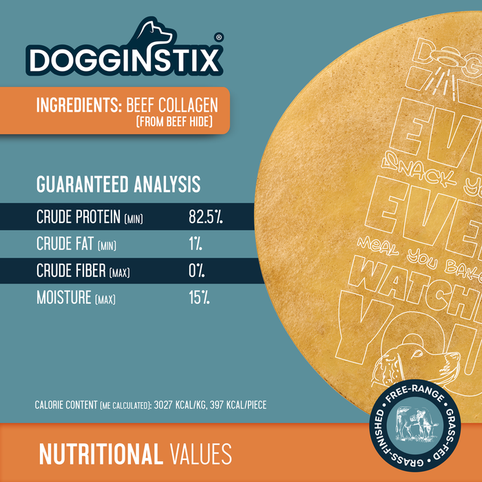 Dogginstix Beef Collagen - UFO Dog Treats