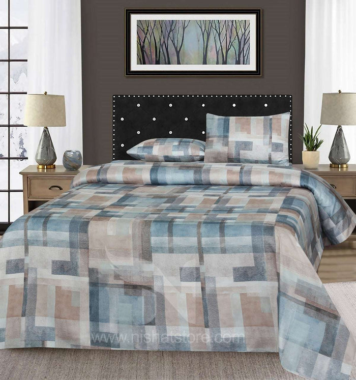 Double Bed Sheet Design NC-S 4079 - Nishat Creative Store