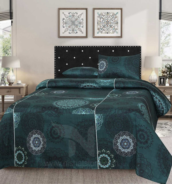 Double Bed Sheet Design NC-S 5009 - Nishat Creative Store