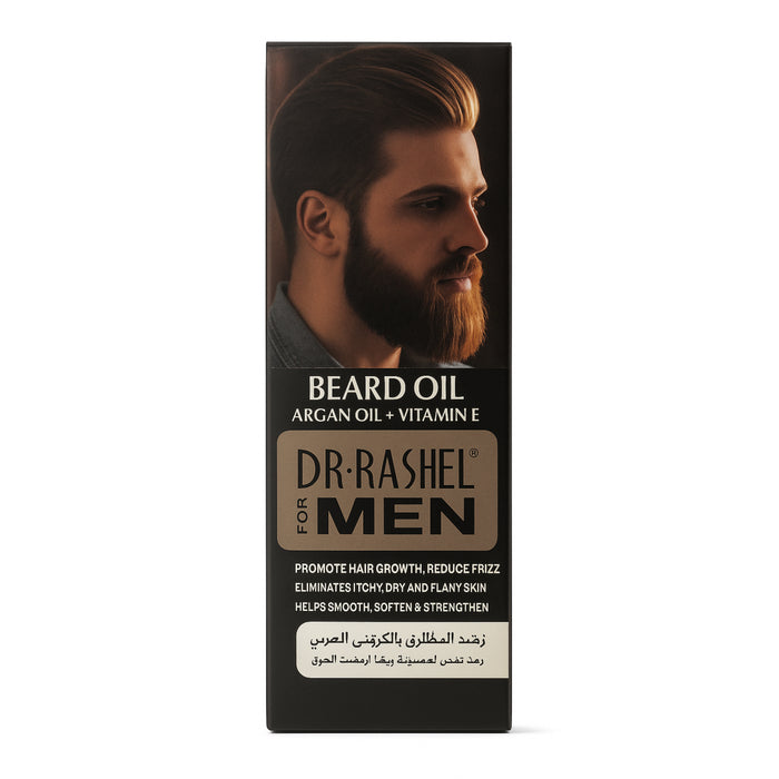 DR.RASHEL for Men – Ulei pentru barbă cu Argan Oil & Vitamin E