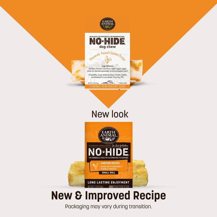 Earth Animal No-Hide® Chicken Rolls Dog Treats