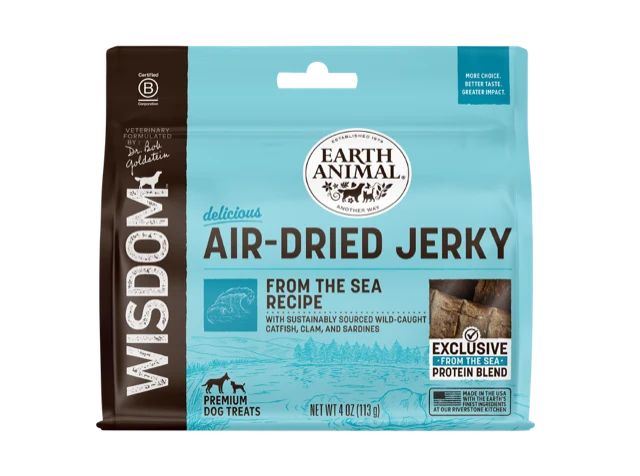 Earth Animal Wisdom™ Air-Dried Jerky - From the Sea