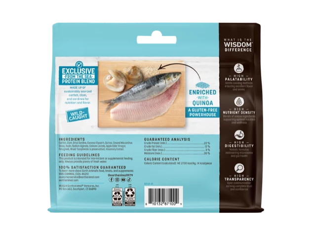 Earth Animal Wisdom™ Air-Dried Jerky - From the Sea