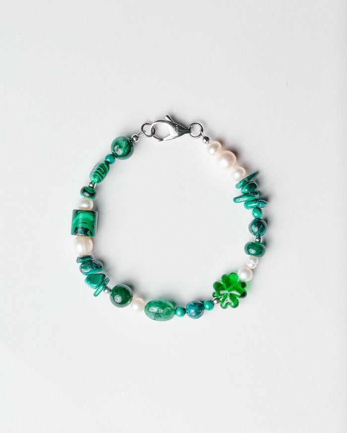 green charms bracelet