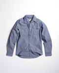 Edgevale Elwell Chambray Shirt Indigo