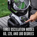 Ego Power+ 10" Oscillating Misting Fan Tool Only