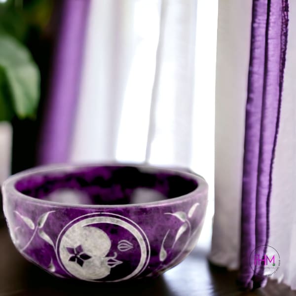 Enchanted Soapstone Smudge Bowls 🌙 - Magical Tools