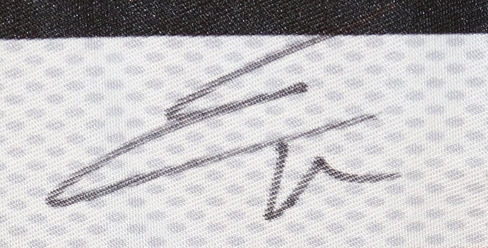 Evan Turner Portland Trail Blazers Signed Autographed Black #1 Jersey JSA COA