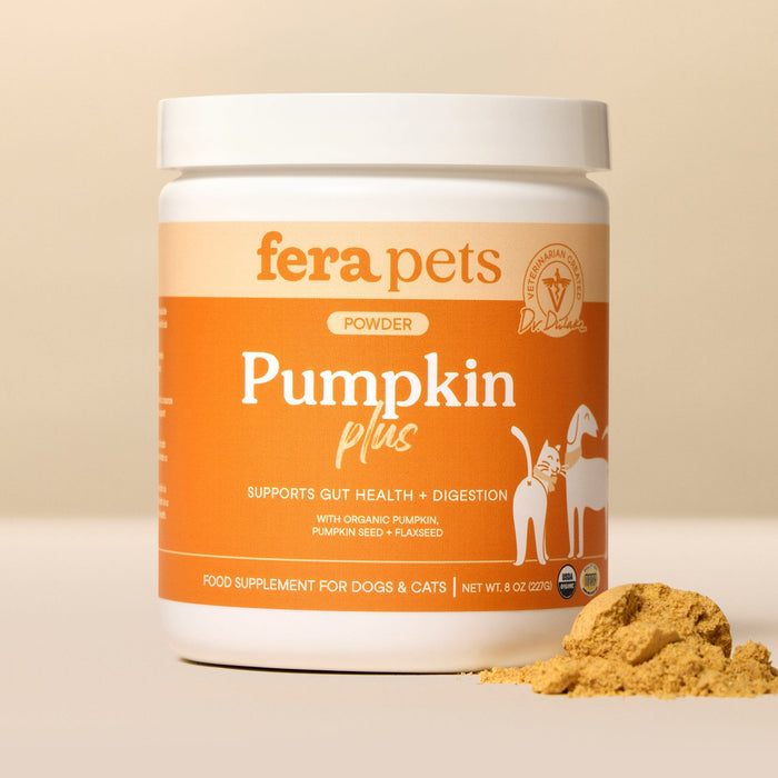 Fera Pets Pumpkin Plus Fiber Support for Dogs and Cats