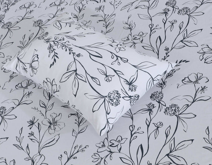 Fitted Double Bed Sheet DS 312 - Nishat Creative Store