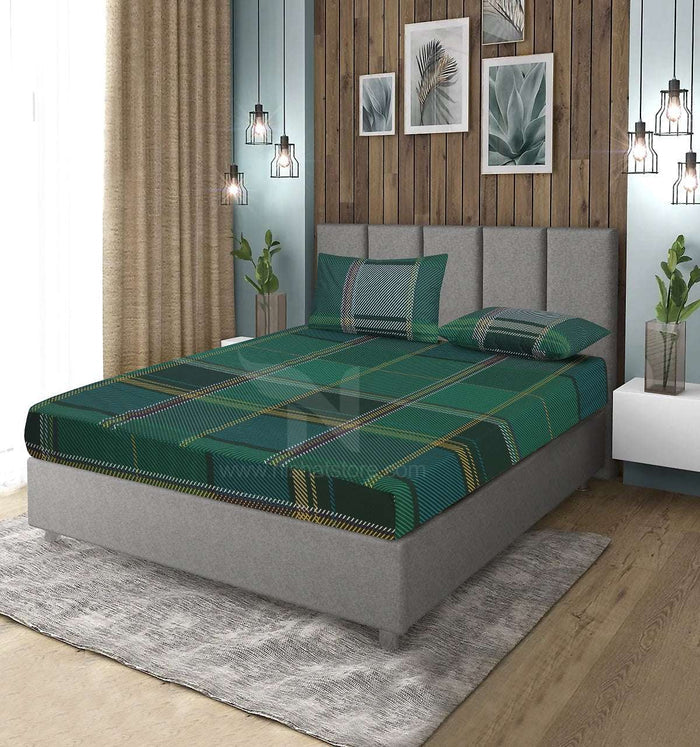 Fitted Double Bed Sheet DS 342 - Nishat Creative Store