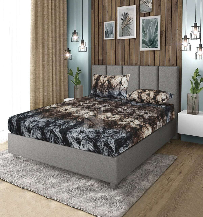 Fitted Double Bed Sheet DS 354 - Nishat Creative Store